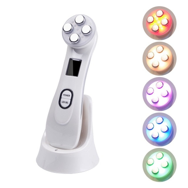 Electroporation Device  Radio Frequency Facial LED Photon Skin - Hair Stem Store